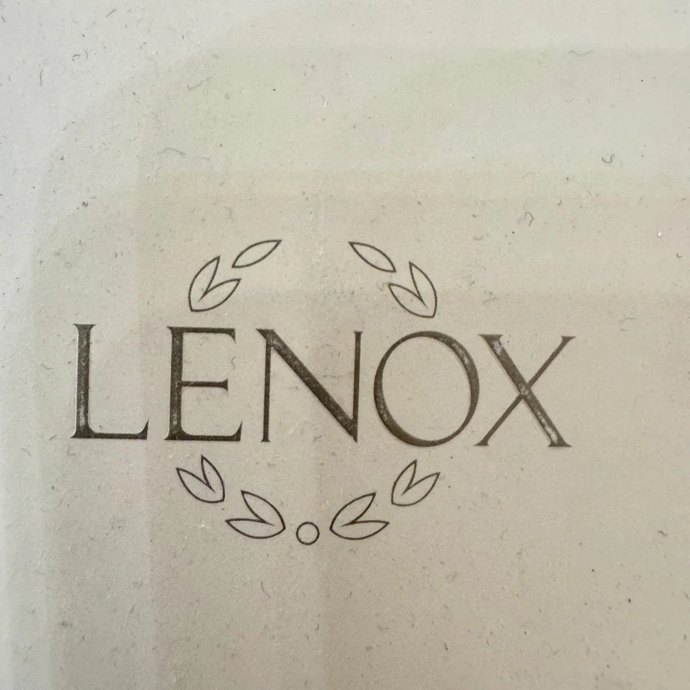 VTG Lenox Wedding Promises Opal Innocence Crystal Giftware Cake‎ dessert Server